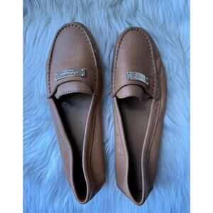 Coach Women's Brown Leather Loafers 7.5